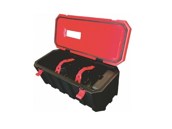 5# Feuerlöscher-Schrank Aus Polystyrol, Rot – Wandmontage Mit Schloss, Für Innen & Außen