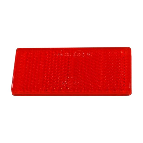 ASPÖCK Rückstrahler rot 69×31,5 mm selbstklebend