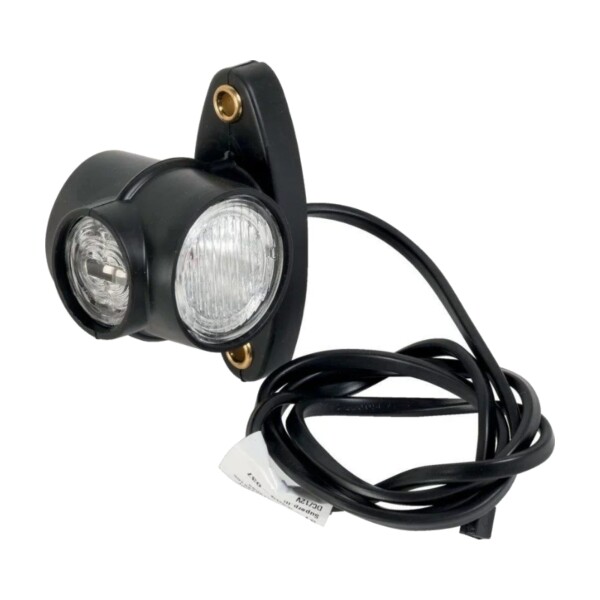 ASPÖCK Superpoint III LED Umrissleuchte rot/weiß 12V 1m Kabel
