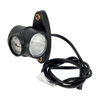ASPÖCK Superpoint III LED Umrissleuchte rot/weiß 12V 1m Kabel