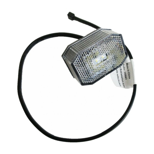 ASPÖCK Flexipoint LED Begrenzungsleuchte weiß 1m Kabel