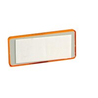 ASPÖCK Rückstrahler gelb 90×40 mm selbstklebend