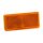 ASPÖCK Rückstrahler gelb 90×40 mm selbstklebend