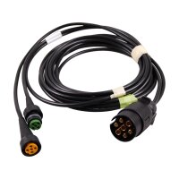 ASPÖCK Kabelsatz 4 m 7-PIN + 2× Bajonett 5-PIN