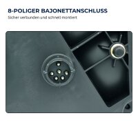 ASPÖCK Multipoint V Rückleuchte links 8-PIN 238×140 mm
