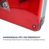 ASPÖCK Multipoint V Rückleuchte links 8-PIN 238×140 mm