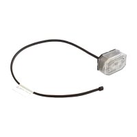 ASPÖCK Flexipoint I Begrenzungsleuchte weiß Rückstrahler 0,5m Kabel