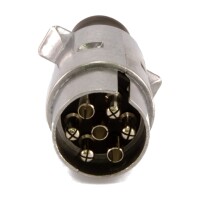 BÜNTE Stecker 7-polig mit Schraubanschluss Metall