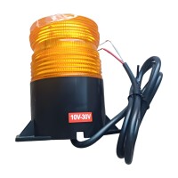 LED Rundumleuchte Warnleuchte orange 10-30V Ø68mm H112mm