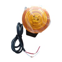LED Rundumleuchte Warnleuchte orange 10-30V Ø68mm H112mm