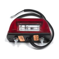 HORPOL LTD 669 Kennzeichenbeleuchtung mit Positionsleuchte rot