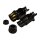 Stecker 7-polig klappbar mit Schraubanschluss Kunststoff