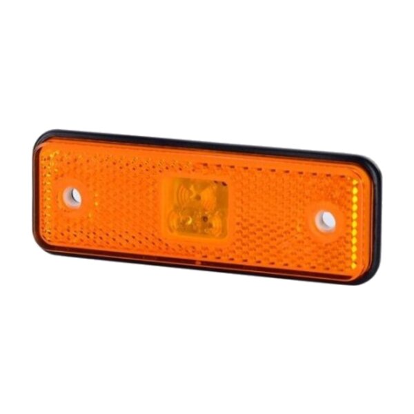 HORPOL LD 526 LED Positionsleuchte orange mit Gummischeibe
