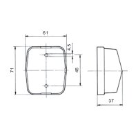JOKON PL 115 Begrenzungsleuchte weiß vorne