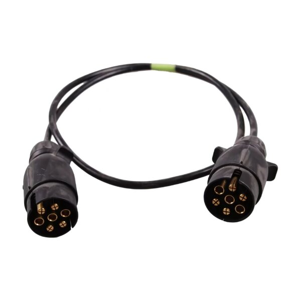 Zwischenkabel 7-polig 2m mit 2x Stecker Kunststoff