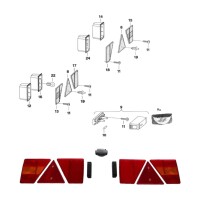 JOKON/WESTFALIA BBS530L Lichtscheibe links 160mm