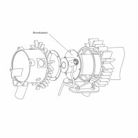 Brennkammer für Standheizung Autoterm Air 4D