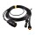 ASPÖCK Kabelsatz 7,5 m 7-PIN + 2x Bajonett 5-PIN 58-1098