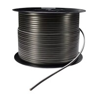 ASPÖCK DC-Flachkabel 2-polig 2x0,75mm² Meterware