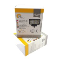 KAMAR L0099 LED Arbeitsleuchte 6x LED 1200lm 12-24V rechteckig