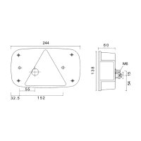 ASPÖCK Multipoint III Rückleuchte rechts 5-PIN