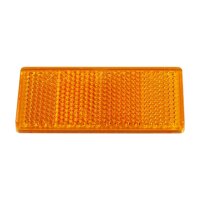 ASPÖCK Rückstrahler gelb 69x31,5mm selbstklebend
