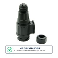 8-poliger Stecker für 13-polige Jaeger Steckdose Bajonett PVC