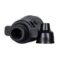 Stecker 7-polig Kunststoff mit Gummidichtung 12V E1320