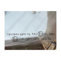LED Warnleiste 315x165x70mm R65/R10 12/24V