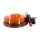 KAMAR UFO II LED Rundumleuchte 48 LED orange 12/24V ECE R65 R10 IP66