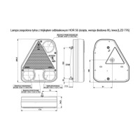 HORPOL LZD 776 LED Rückleuchte links 12/24V