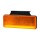 HORPOL LD 2510 SLIM LED Positionsleuchte seitlich orange mit Halter