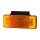 HORPOL LD 2514 SLIM XS LED Positionsleuchte seitlich orange mit Halter
