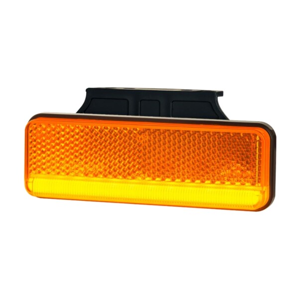 HORPOL LD 2520 SLIM XS LED Positionsleuchte seitlich weiß mit Halter