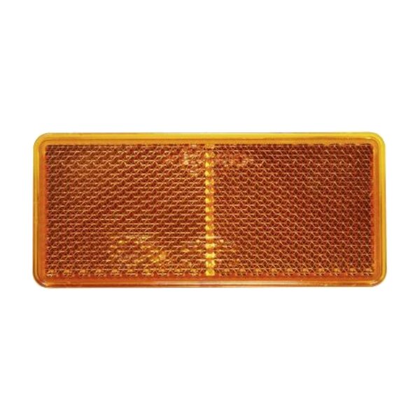 ASPÖCK Rückstrahler orange selbstklebend 76x34mm