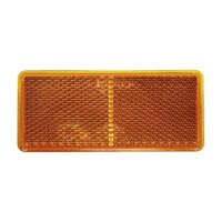 ASPÖCK Rückstrahler orange selbstklebend 76x34mm