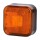 HORPOL LD 097 LED Positionsleuchte quadratisch orange 67x30mm