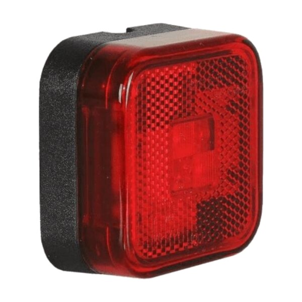 HORPOL LD 098 LED Positionsleuchte quadratisch rot 12/24V
