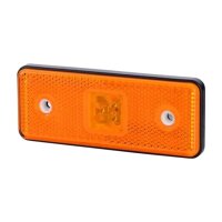 HORPOL LD 161/4 LED Positionsleuchte rechteckig orange 3...