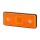 HORPOL LD 161/4 LED Positionsleuchte rechteckig orange 3 LED mit Gummischeibe