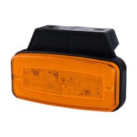 HORPOL LD 2765 LED Frontleuchte orange Neon mit Halter...