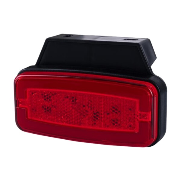 HORPOL LD 2766 LED Frontleuchte rot Neon mit Halter 12/24V