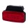 HORPOL LD 2766 LED Frontleuchte rot Neon mit Halter 12/24V