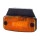 HORPOL LD 180 LED Positionsleuchte orange hängend 12/24V