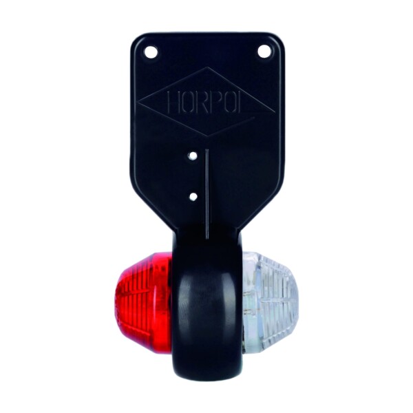 HORPOL LD 368/P LED Umrissleuchte weiß/rot hängend rechts 12/24V