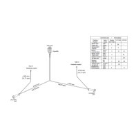 ASPÖCK Kabelsatz 6 m 13-PIN + 2x Bajonett 5-PIN 58-2040-517