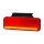 HORPOL LD 522 LED Positionsleuchte orange mit Halter 0,5m Kabel