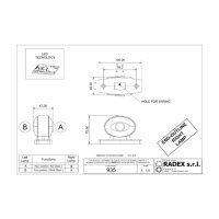 RADEX 935 LED Positionsleuchte links/rechts