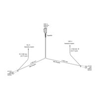 ASPÖCK Kabelsatz 4,5 m 13-PIN + 2x Bajonett 5-PIN 58-2040-537
