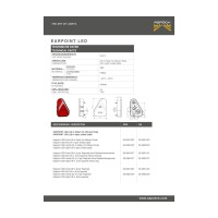 ASPÖCK Earpoint LED Rückleuchte rechts 5-PIN 3-funktional